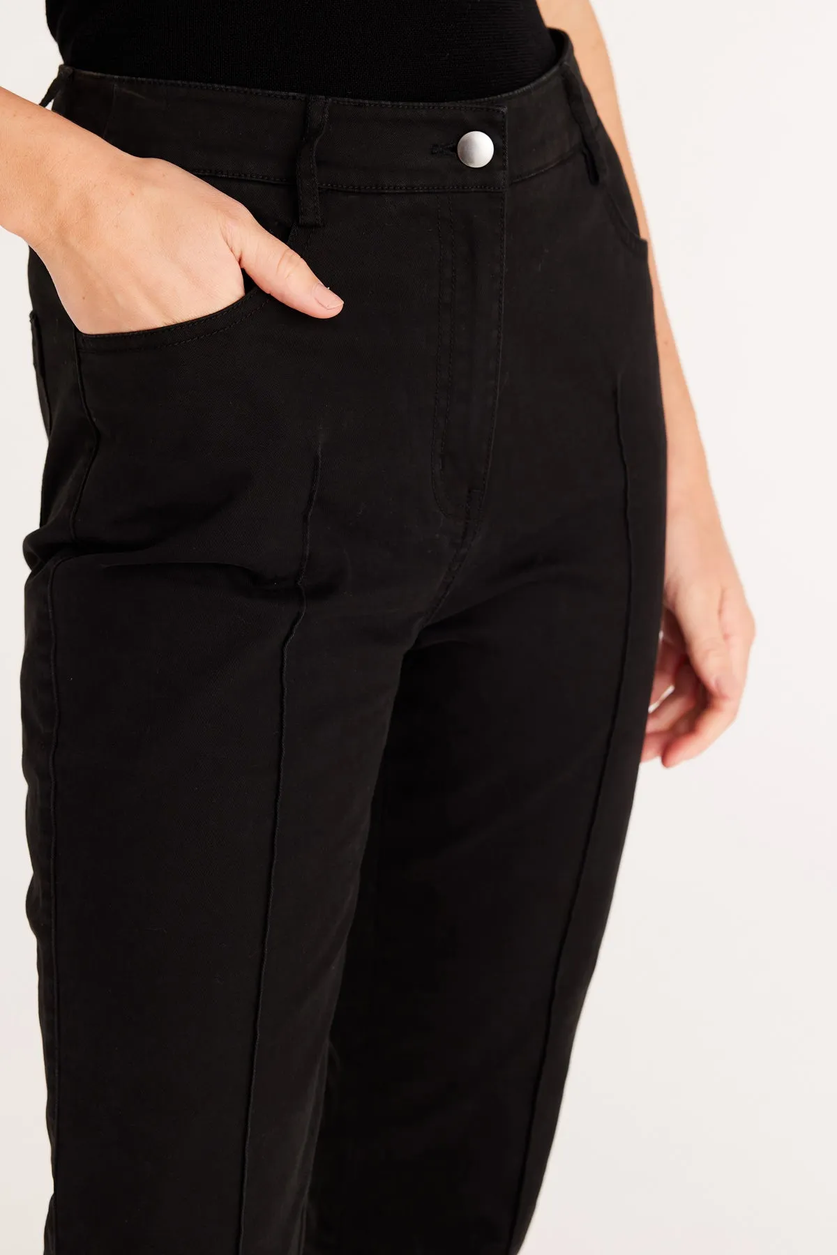 Morrison Bootleg Pant  - Black