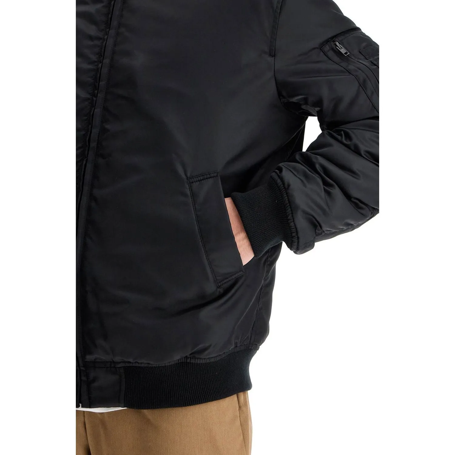 Moschino bomber nylon jacket