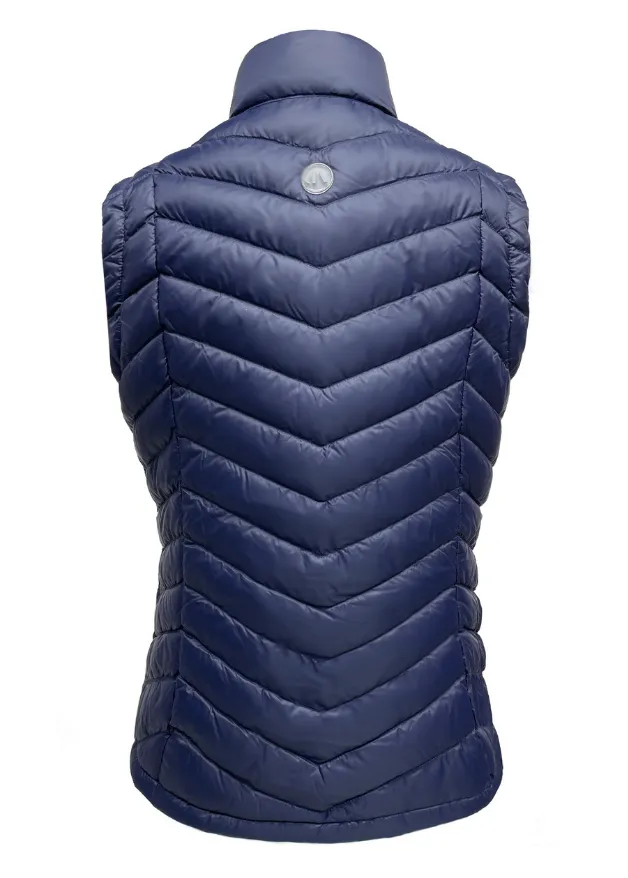 Navy Duck Down Vest