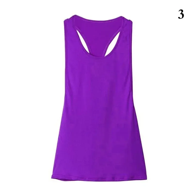 New Sports Overshirt Women's Fitness Sports Tank Top Back T-shaped Quick Dried Slim Sleeveless Running Tank Top Overcoat