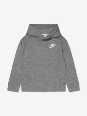 Nike Boys Club Fleece PO Hoodie in Grey