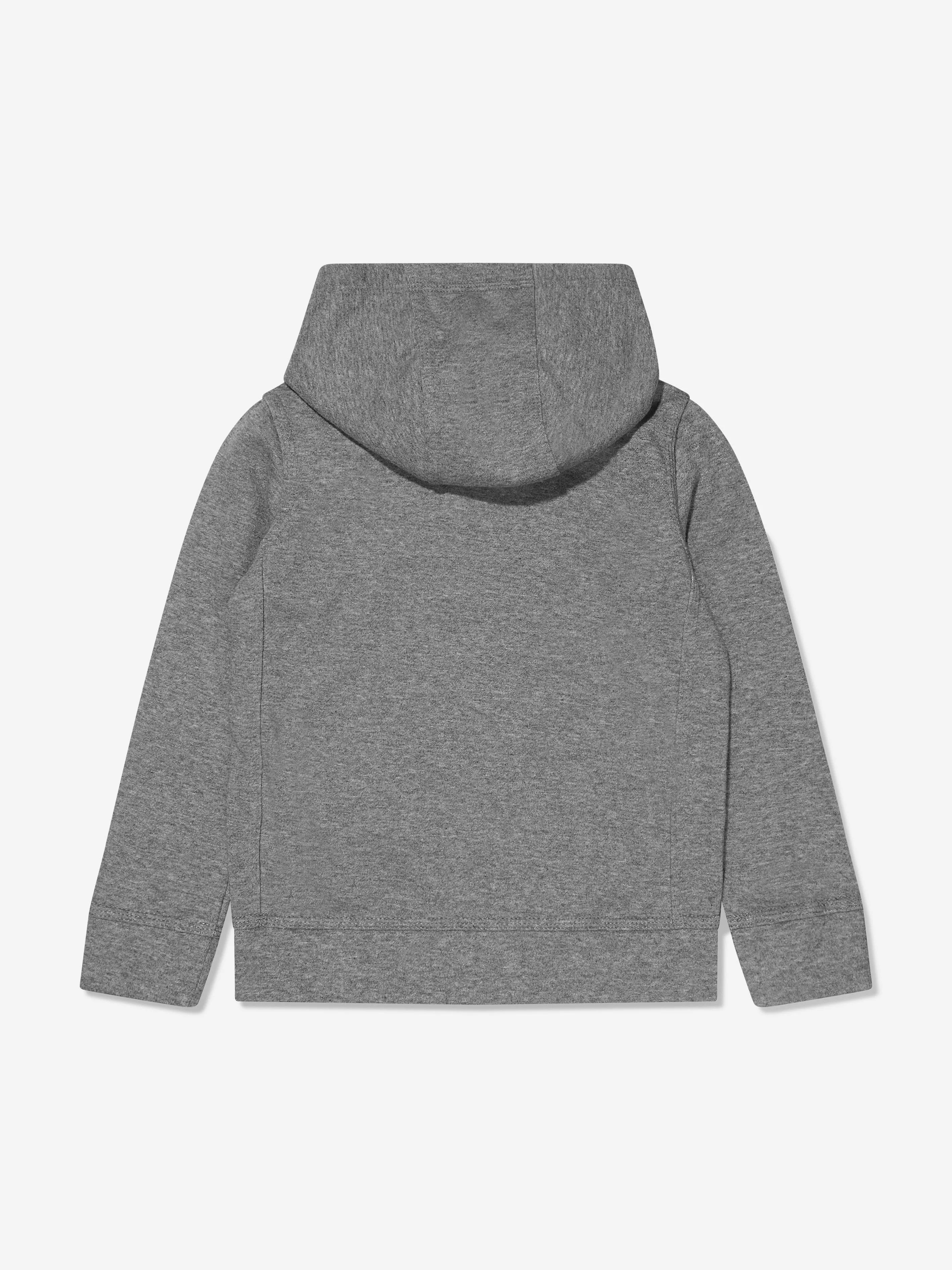 Nike Boys Club Fleece PO Hoodie in Grey