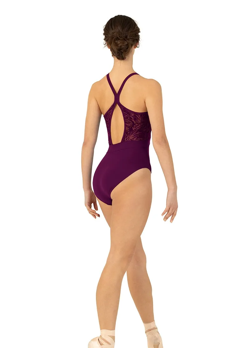 ON SALE Sahara Double Strap Camisole Leotard (Boysenberry)