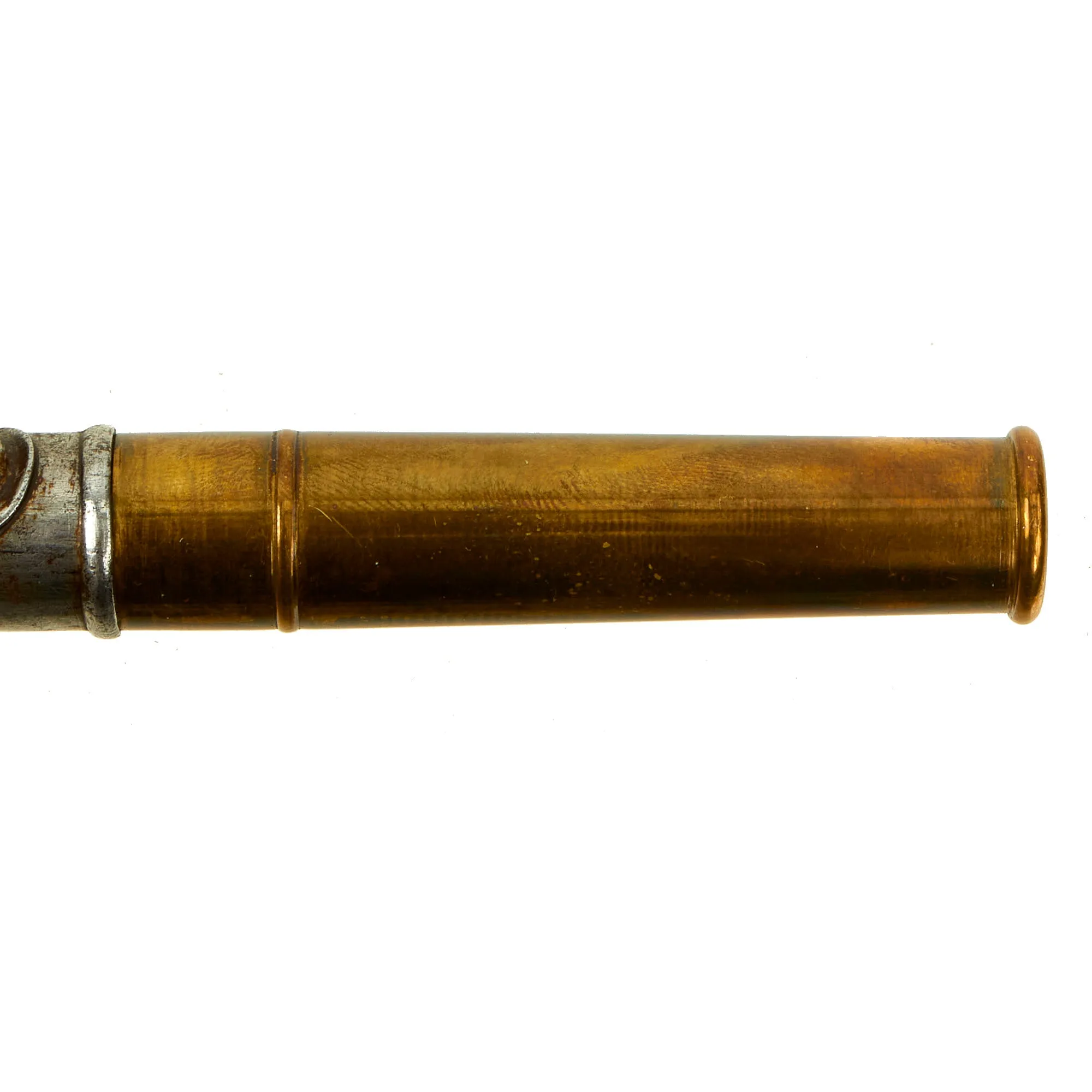 Original Belgian Brass Barreled Vest Percussion Pistol marked to P. LaVaelt - Rio de Janeiro with Ivory Grip