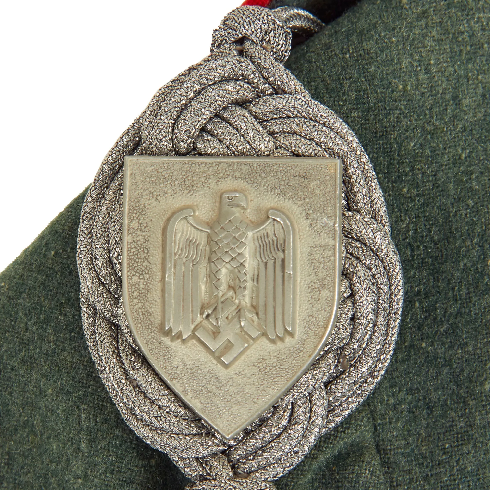 Original German WWII 2nd Artillery Regiment Enlisted Observer M35 Waffenrock Dress Tunic with Marksmanship Lanyard & Awards - dated 1936