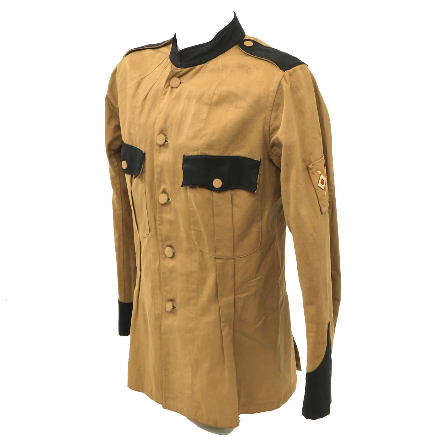 Original U.S. Spanish American War Philippine Insurrection Theater Made M-1898 Coat with Signal Corps Insignia