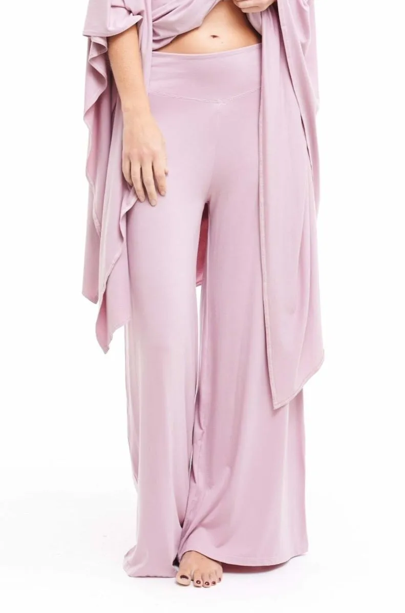 PALAZZO PANTS ROSEWOOD