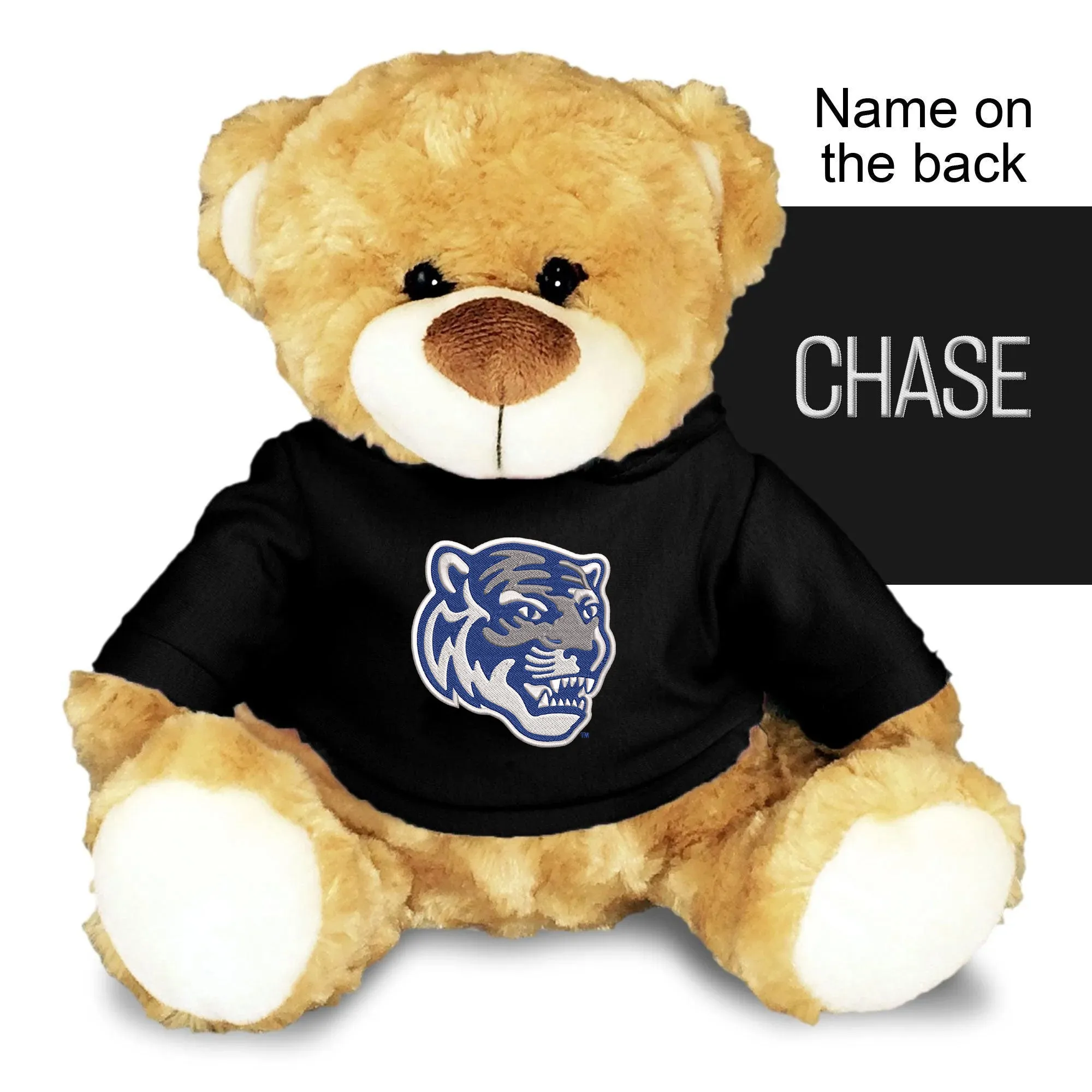 Personalized Memphis Tigers Tiger Head 10" Plush Bear