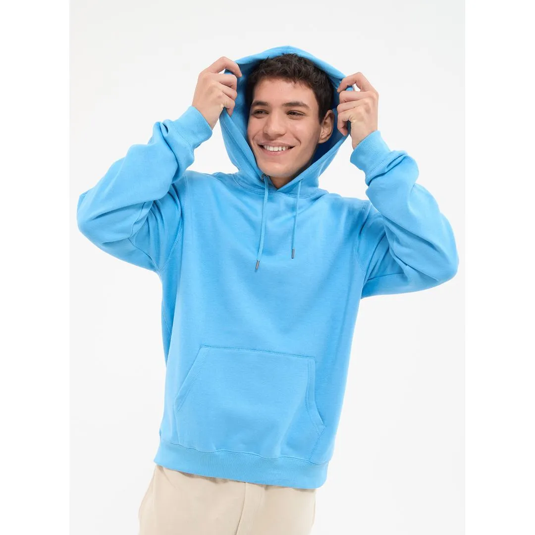 Plain Hooded Sweatshirt