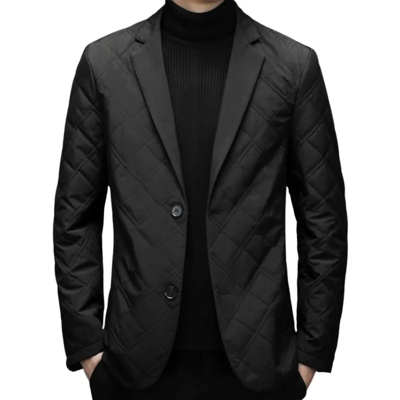 Pologize™ Cotton-Padded Collar Jacket