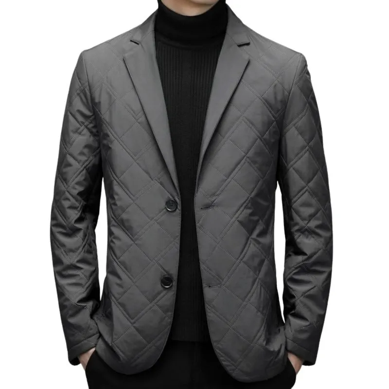 Pologize™ Cotton-Padded Collar Jacket