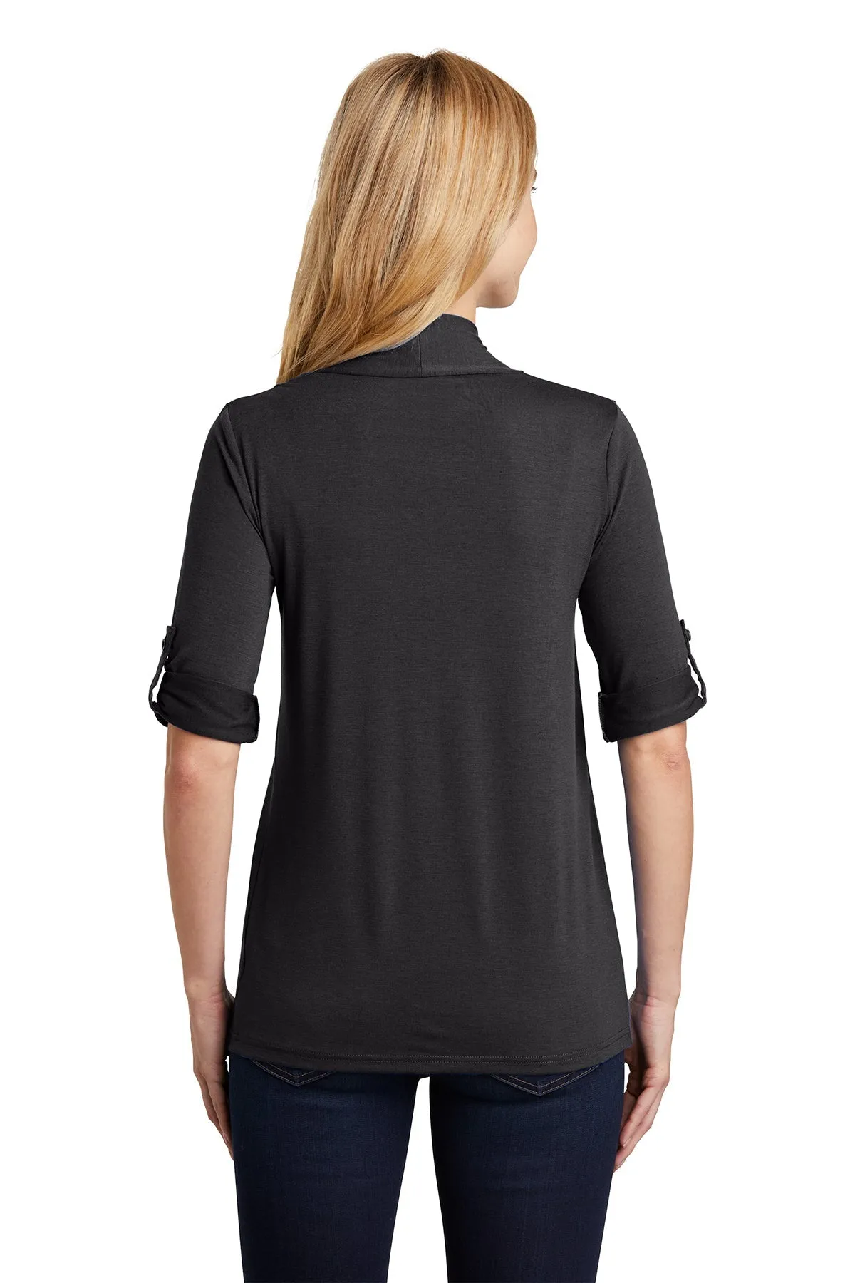 Port Authority Ladies Customized Concept Shrugs, Grey Smoke