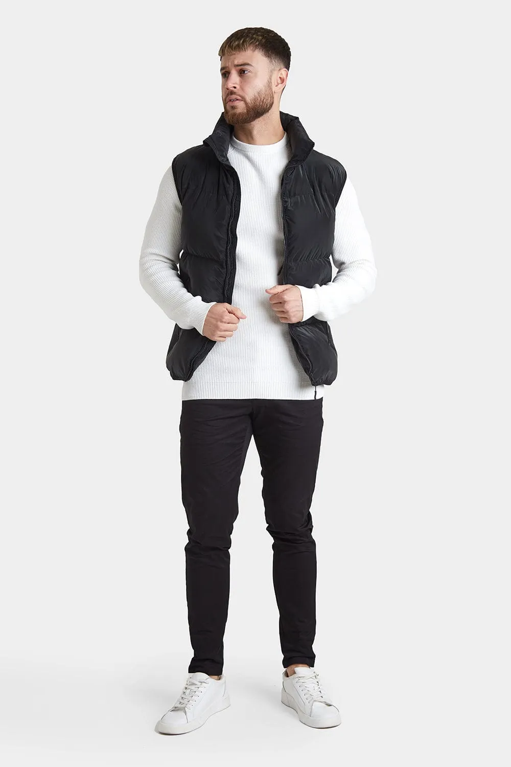 Puffa Gilet in Black