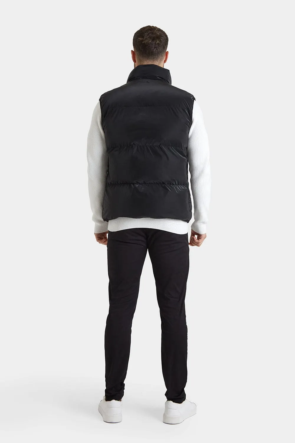 Puffa Gilet in Black