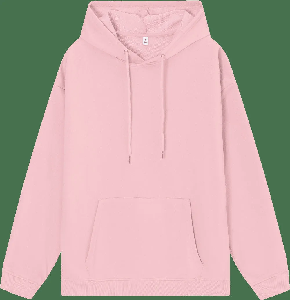 PURE COTTON CLEAR COLOR HOODIE