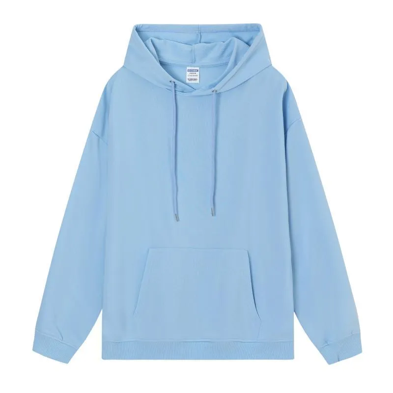 PURE COTTON CLEAR COLOR HOODIE