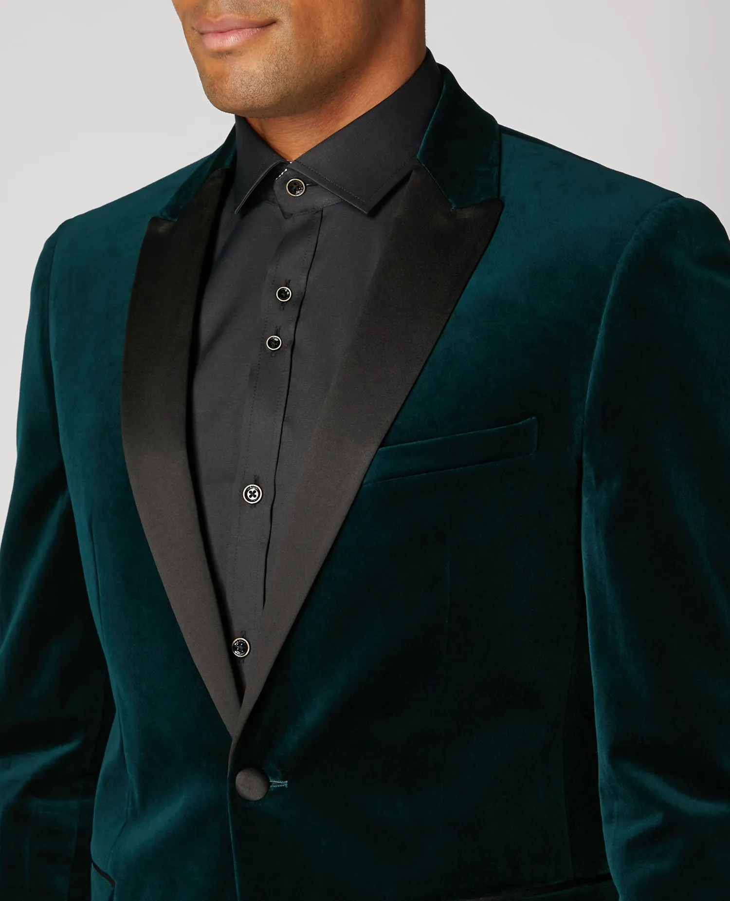 Remus Uomo Monte Green Velvet Jkt