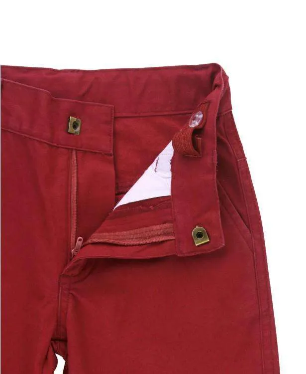 RuggedButts ~ Cranberry Straight Chino Pants