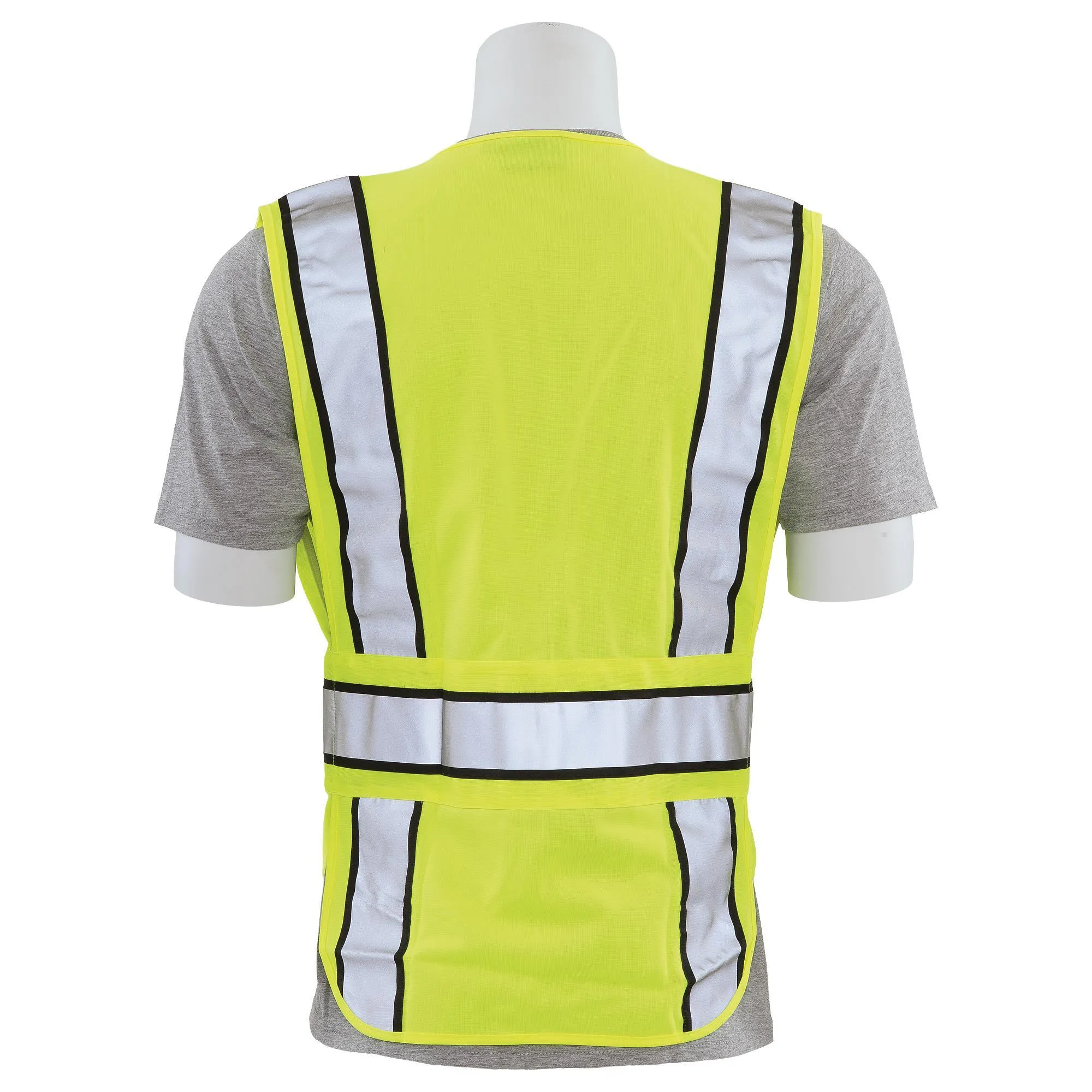 S368 Class 2 Public Safety 5-Point Break-Away Safety Vest  1PC