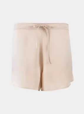 Silk Transcendent Pink Dreamscape Shorts