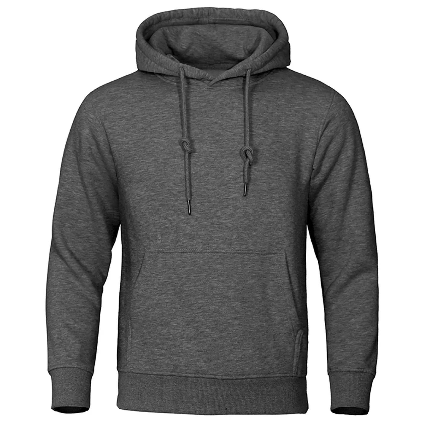 Solid Color Men Hoodies Sweatshirt