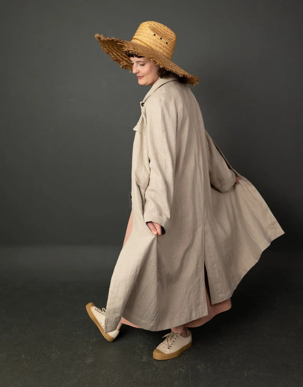 The September Overcoat / Duster Coat, Merchant & Mills Sewing Pattern UK6-18