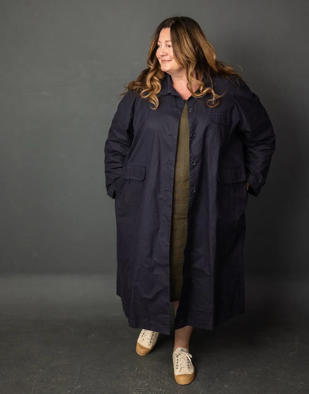 The September Overcoat / Duster Coat, Merchant & Mills Sewing Pattern UK6-18