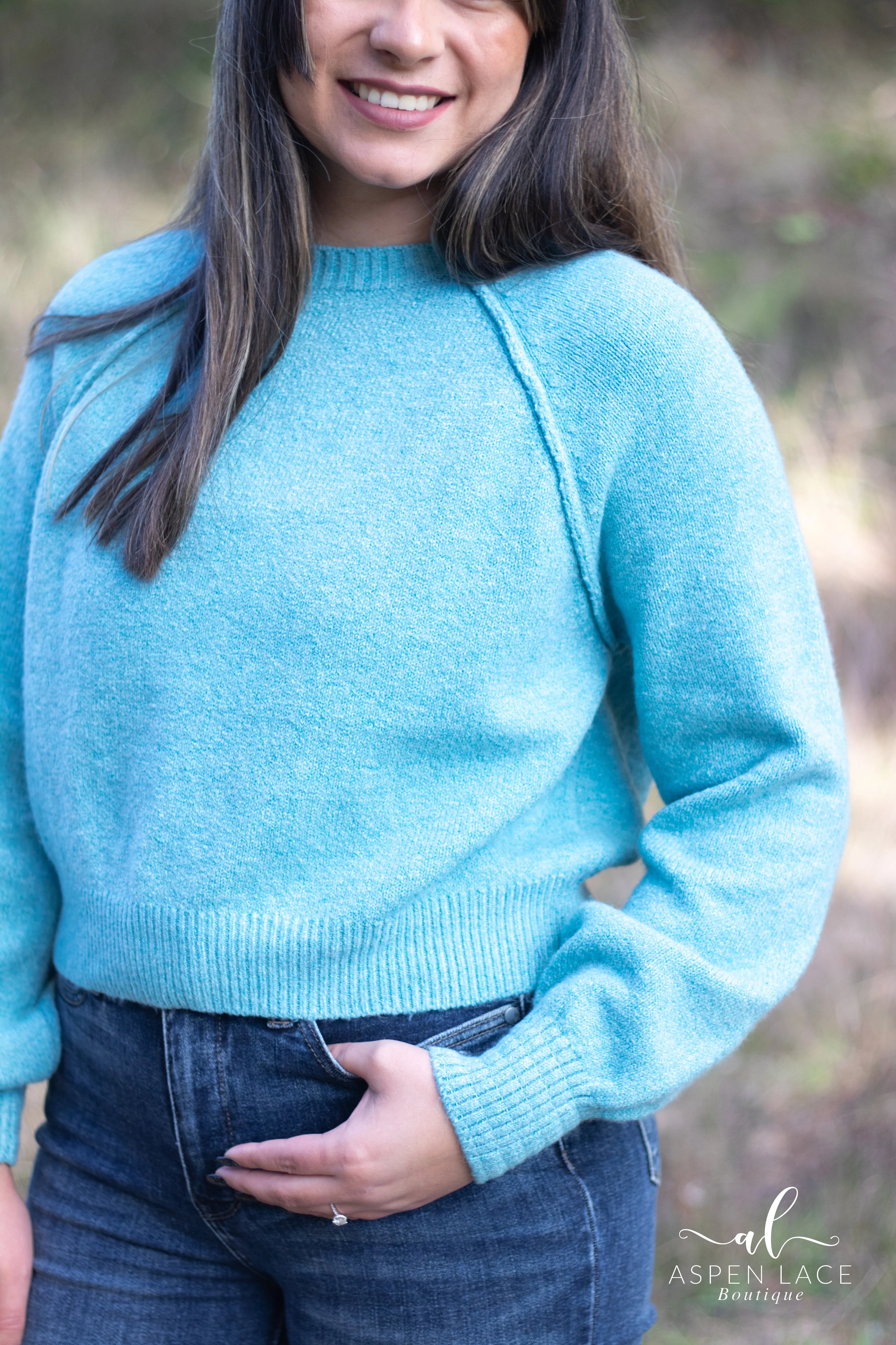 Tori Sweater (Dusty Teal)