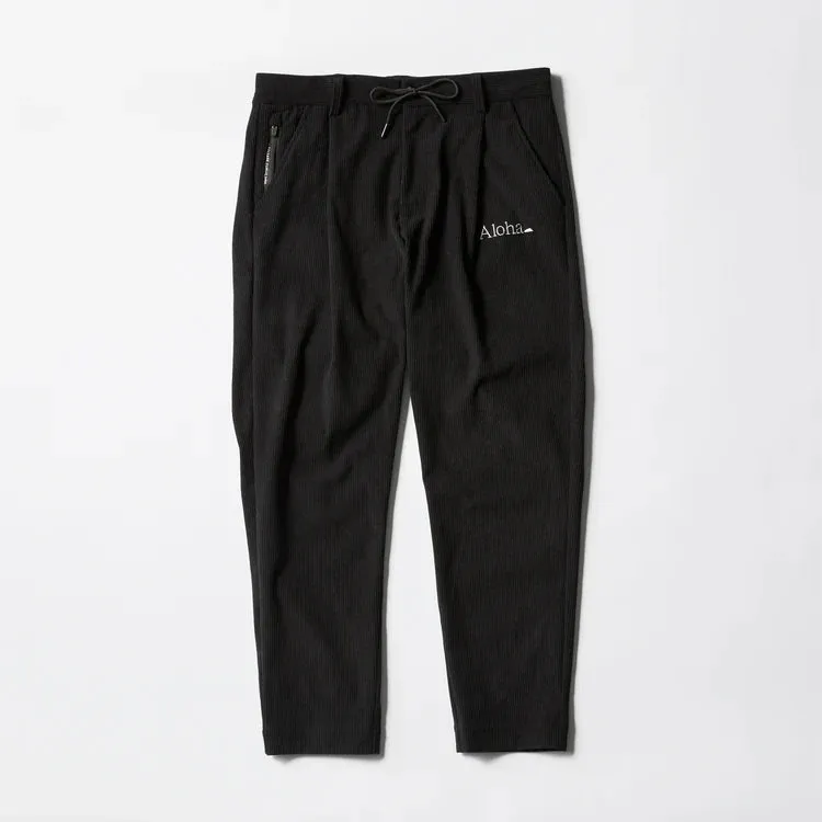 Uka Corduroy Trousers BLACK