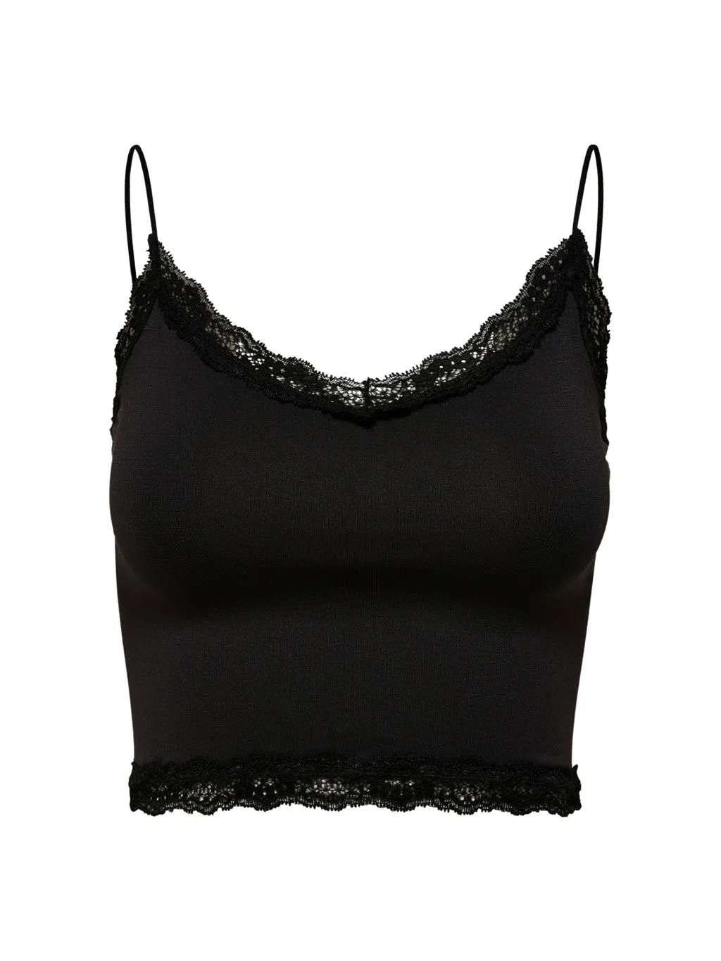 Vicky Lace Cropped Top