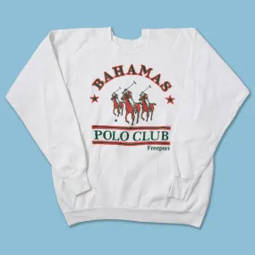 Vintage Bahamas Polo Club Sweater Large