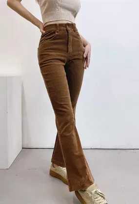 Vintage Corduroy Straight Leg Pants