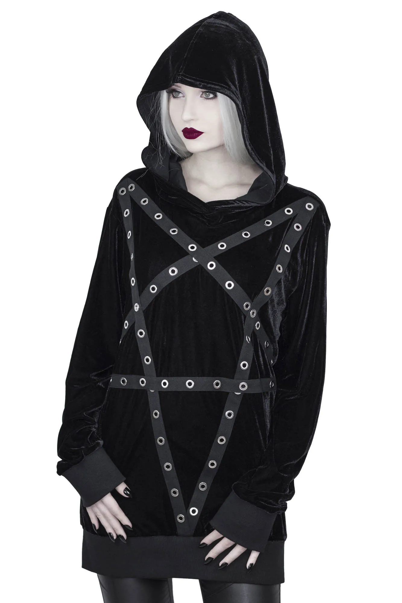 Wicca Velvet Hoodie