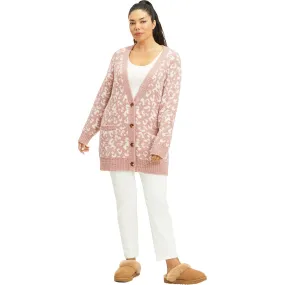 Women's UGG Joselyn Cardigan Cliff Leopard