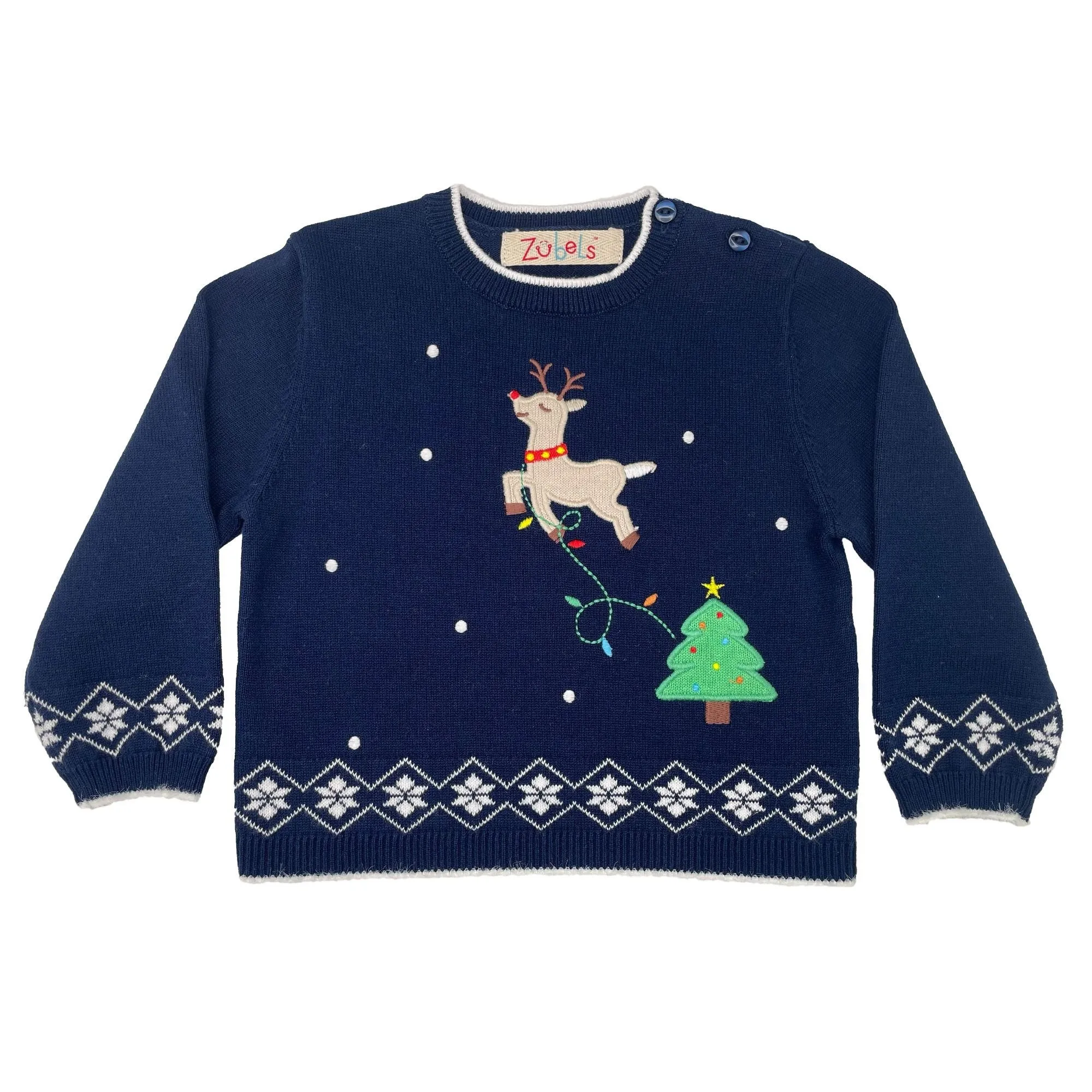 Zubels Reindeer Sweater REIS 5107